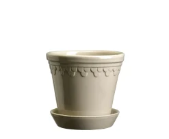 Bergs Potter Københavner Kruka med Fat Glazed Sand Stone Ø14