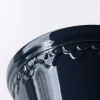 Bergs Potter Københavner Kruka med Fat Glazed Sapphire Blue Ø18