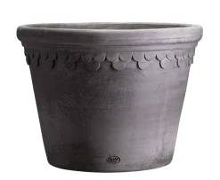 Bergs Potter Københavner Kruka Raw Grey Terracotta Ø70