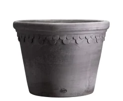 Bergs Potter Københavner Kruka Raw Grey Terracotta Ø60