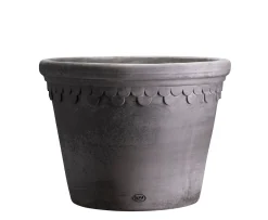 Bergs Potter Københavner Kruka Raw Grey Terracotta Ø50
