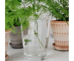 Bergs Potter Københavner Vas Glass Clear 21cm