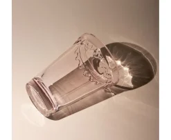 Bergs Potter Københavner Vas Glass Quartz Rose 21cm