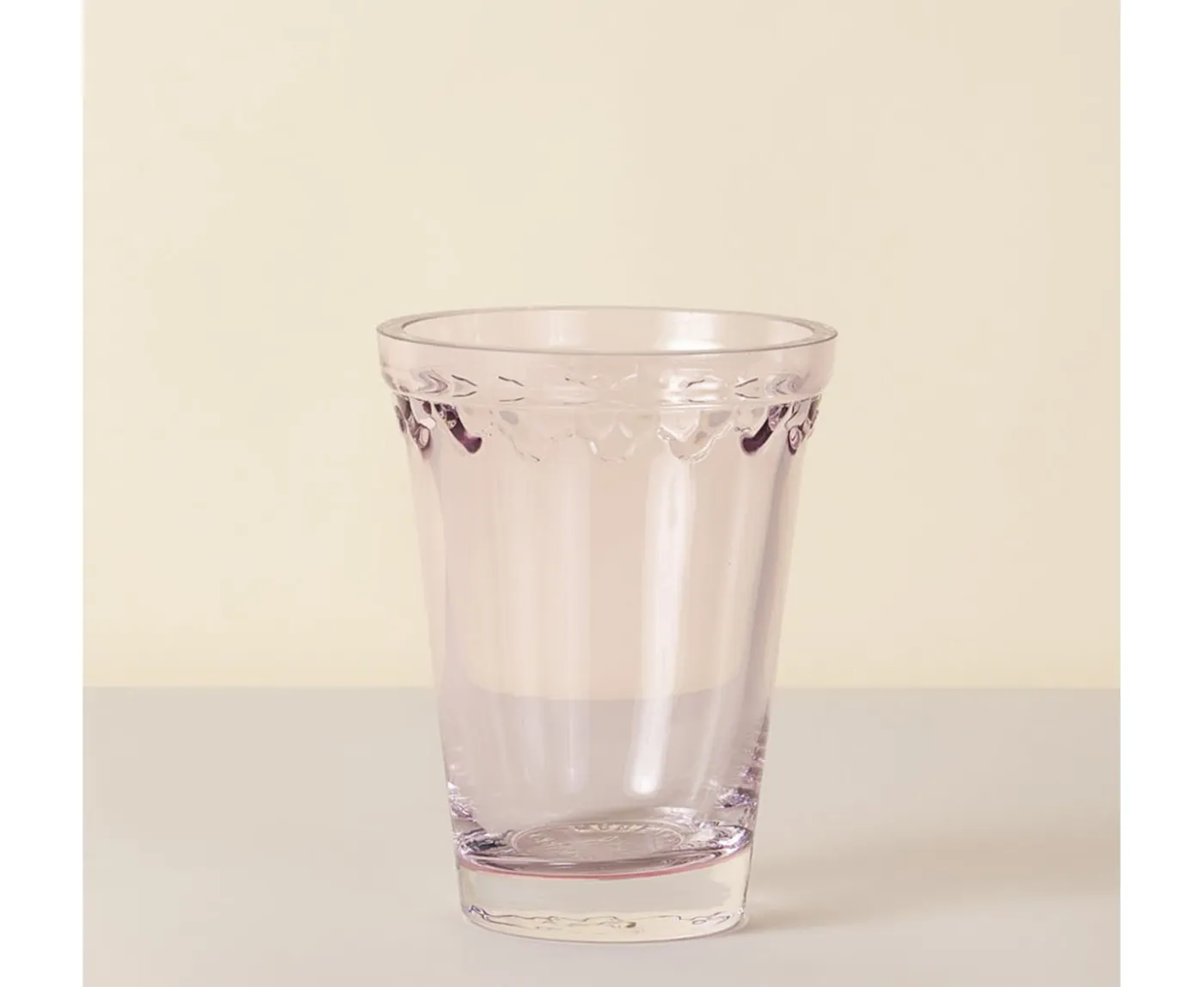Bergs Potter Københavner Vas Glass Quartz Rose 21cm