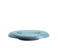 Bergs Potter Lily Fat Glazed Misty Blue Ø21