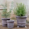Bergs Potter Lucca Kruka Raw Grey Terracotta Ø60