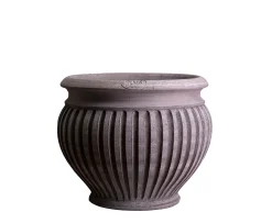 Bergs Potter Piccolina Kruka Raw Grey Terracotta Ø30