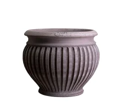 Bergs Potter Piccolina Kruka Raw Grey Terracotta Ø35