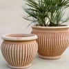 Bergs Potter Piccolina Kruka Raw Rosa Terracotta Ø40
