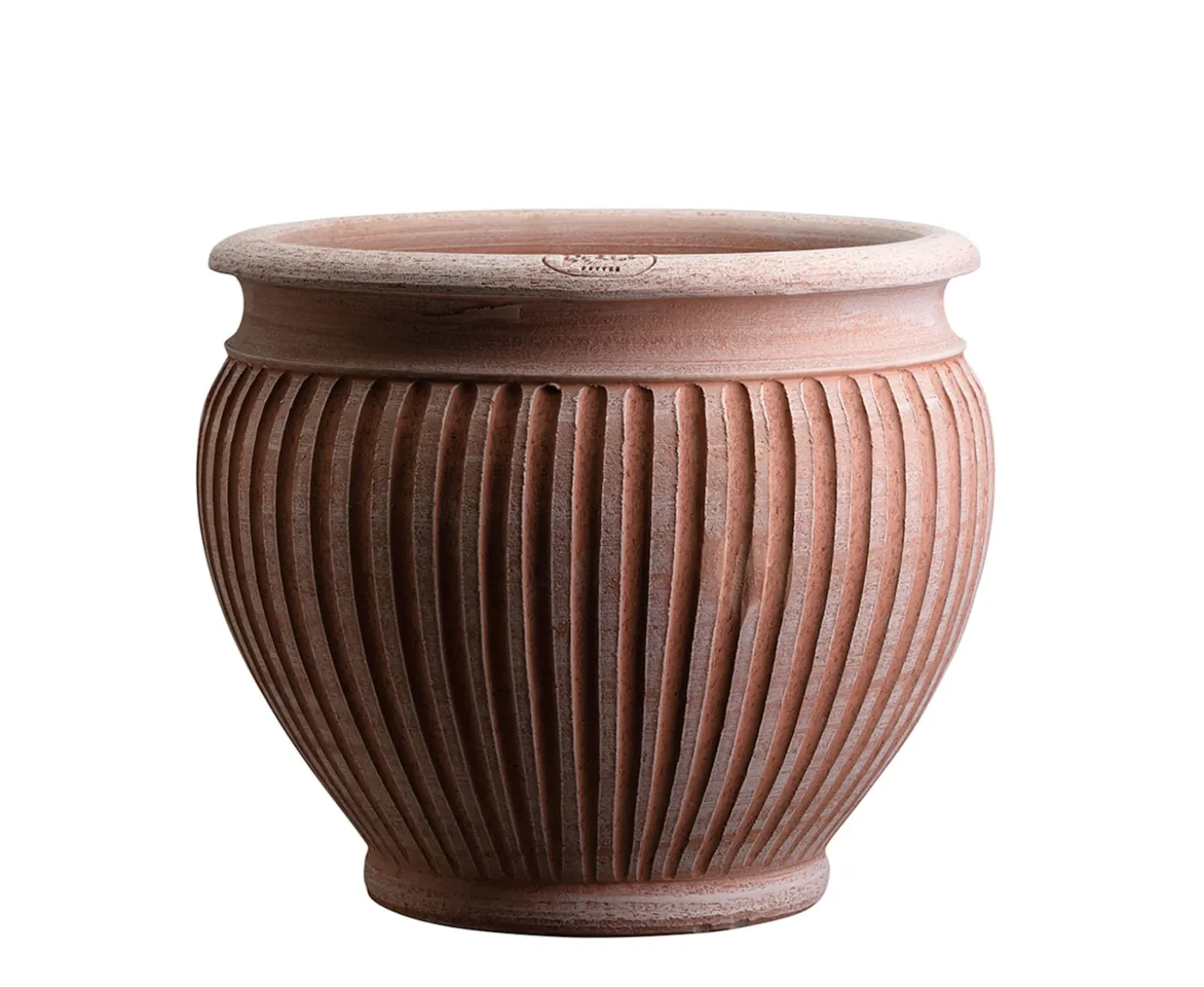 Bergs Potter Piccolina Kruka Raw Rosa Terracotta Ø40