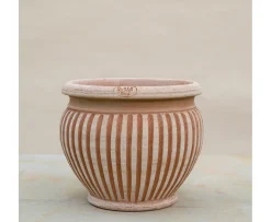 Bergs Potter Piccolina Kruka Raw Rosa Terracotta Ø40