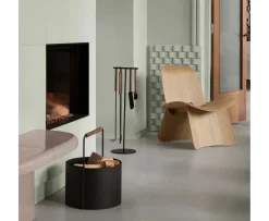 Blomus Ashi Kaminverktyg 5 Delar Brown 75cm