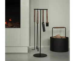 Blomus Ashi Kaminverktyg 5 Delar Brown 75cm