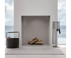 Blomus Ashi Kaminverktyg 5 Delar Brown 75cm