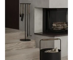 Blomus Ashi Kaminverktyg 5 Delar Brown 75cm