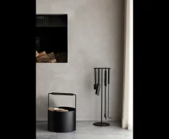 Blomus Ashi Kaminverktyg 5 Delar Black 75cm