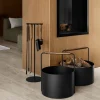 Blomus Ashi Vedkorg Brun Medium
