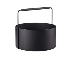 Blomus Ashi Vedkorg Svart Large