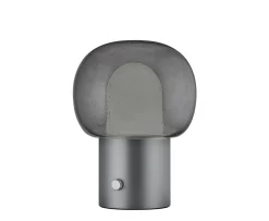 Blomus Iris Bordslampa Gunmetal/Smoke 32cm