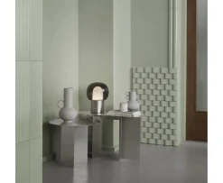 Blomus Iris Bordslampa Stainless Steel matt/Smoke 32cm