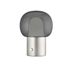 Blomus Iris Bordslampa Stainless Steel matt/Smoke 32cm