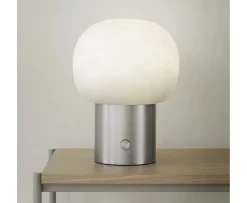 Blomus Iris Bordslampa Stainless Steel matt/White 32cm