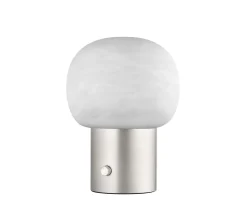 Blomus Iris Bordslampa Stainless Steel matt/White 32cm