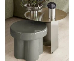 Blomus Iris Portabel Bordslampa Silver Metal 18cm