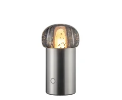 Blomus Iris Portabel Bordslampa Silver Metal 18cm