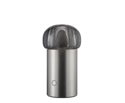 Blomus Iris Portabel Bordslampa Silver Metal 18cm