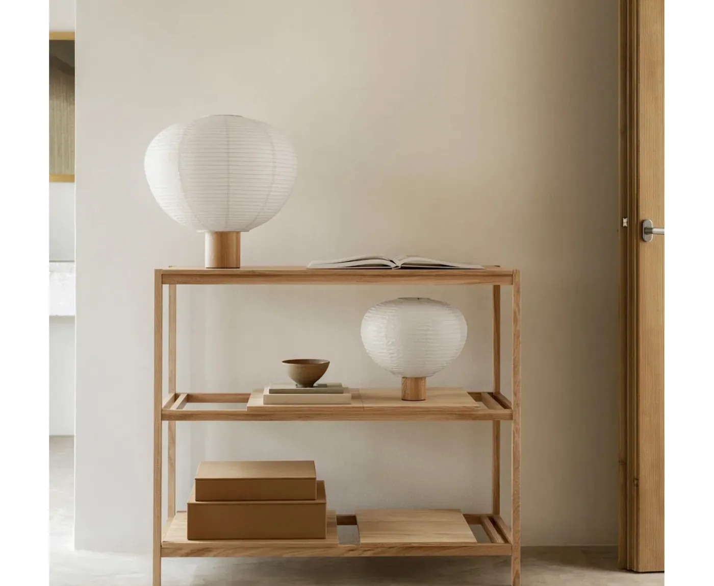 Blomus Kami Bordslampa Oak 32cm