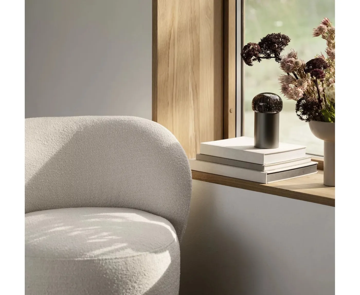 Blomus Kuon Loungestol Boucla Beige