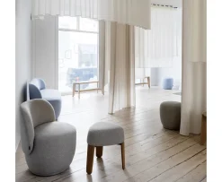 Blomus Kuon 2-sits soffa Socia Taupe 137cm