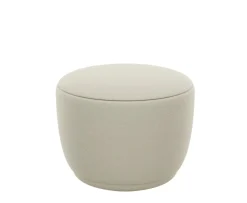 Blomus Kuon Sittpuff Boucla Beige Ø48