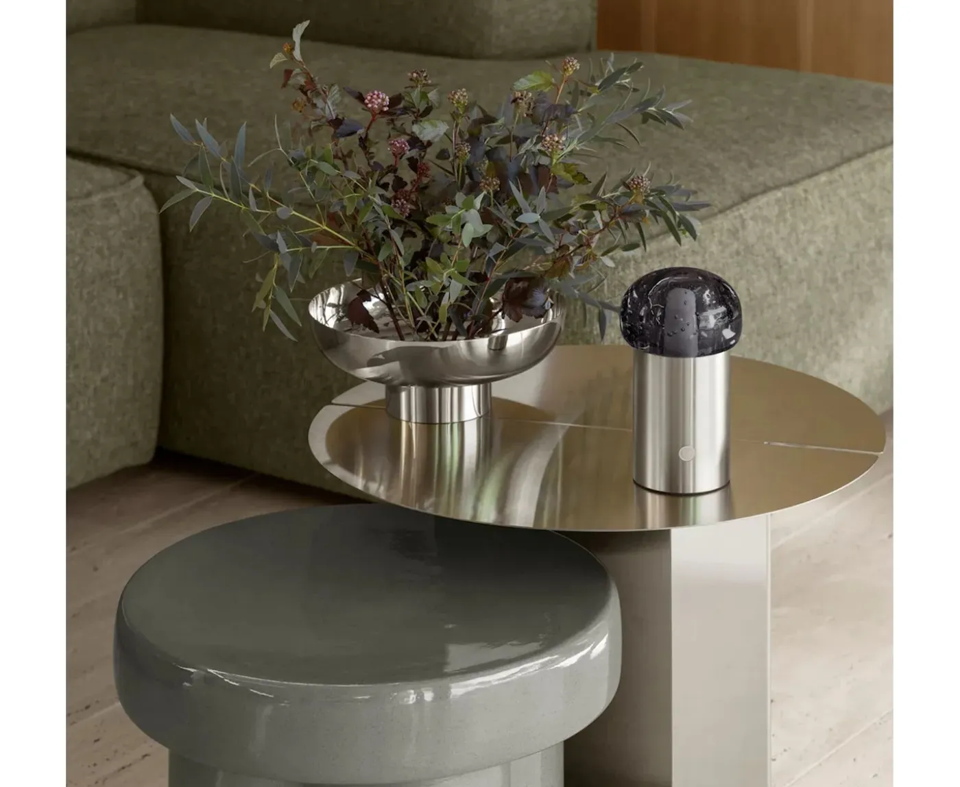 Blomus Miyabi Vas Silver Medium