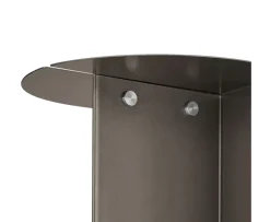 Blomus Oru Bänk Burned Metal 80x45