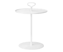 Blomus Porter Sidobord White Ø42