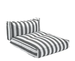 Blomus Stay Dagbädd Black/Lily White 120x190
