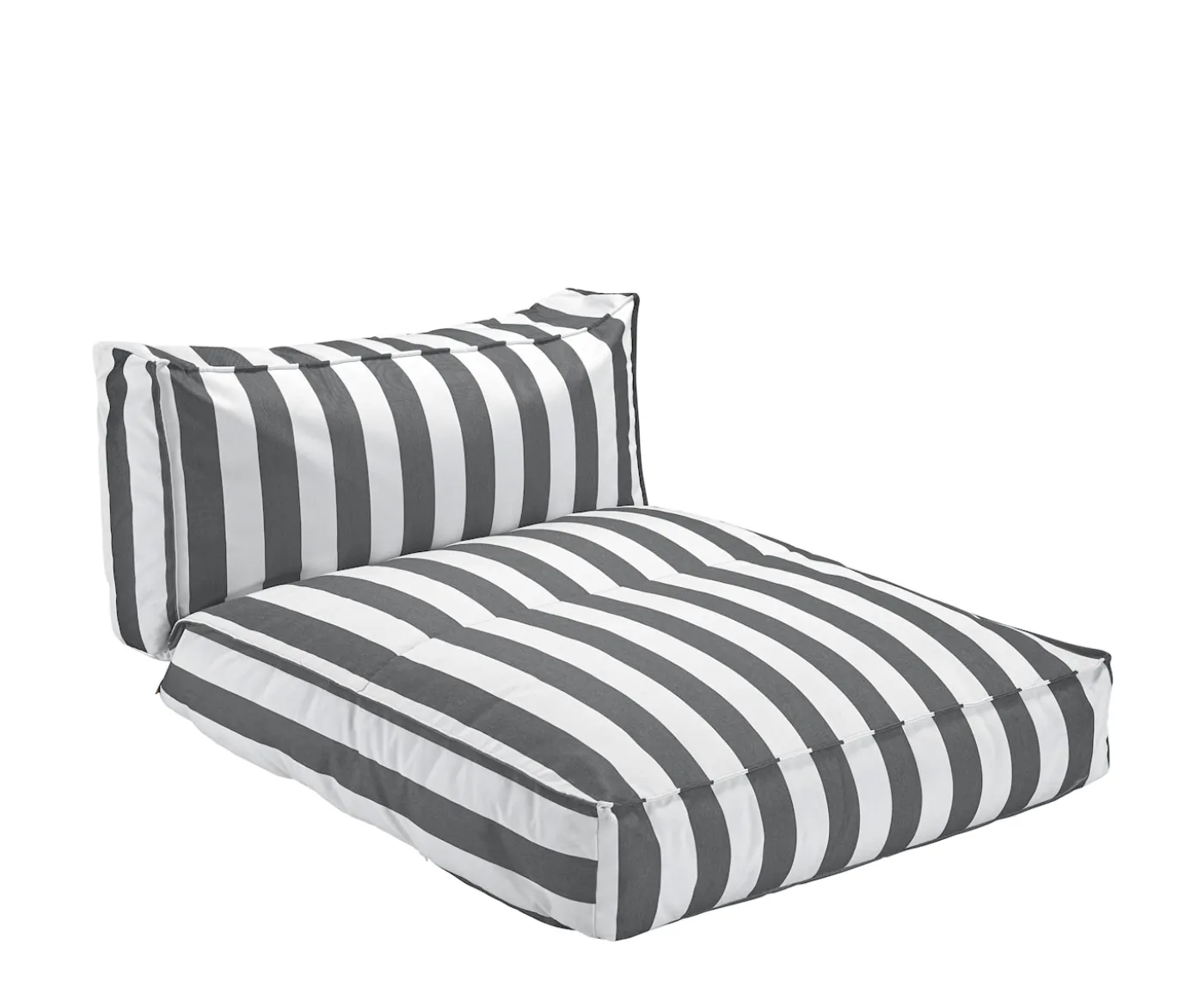 Blomus Stay Dagbädd Black/Lily White 120x190