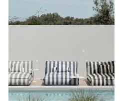 Blomus Stay Dagbädd Black/Lily White 120x190