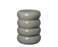 Blomus Toru Ceramic Sidobord Elephant Skin Shape Round