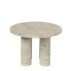 Blomus Volos Sidobord Travertine Ø52