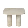 Blomus Volos Sidobord Travertine 52x52