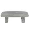 Blomus Volos Soffbord Silver Travertine 100x70