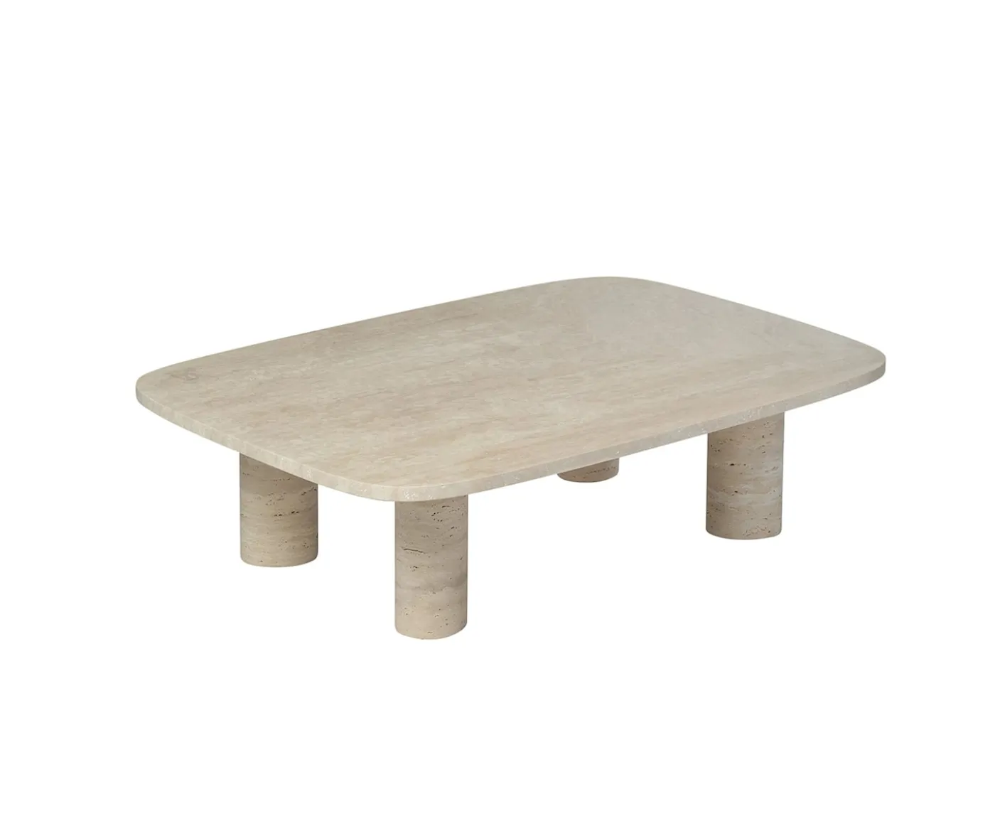 Blomus Volos Soffbord Travertine 100x70