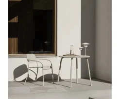 Blomus Yua Utomhus Karmstol Silk Gray