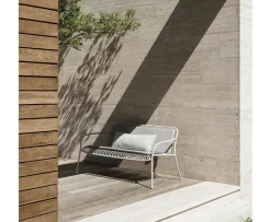 Blomus Yua Wire Utomhus Loungesoffa Silk Gray