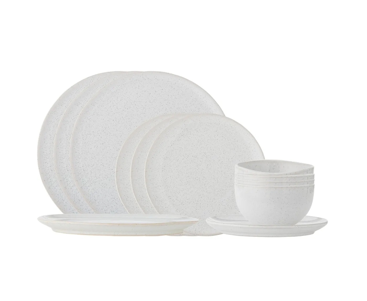 Bloomingville Addison 12-del Servis Set White