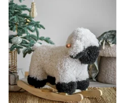 Bloomingville Dolly Får Gunghäst White