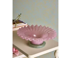 Bloomingville Garnet Skål Rose 29x11